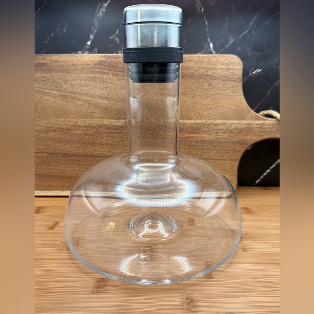 Menu x Norm Architects Glass Decanter with Stopper – Modern Minimalist Design